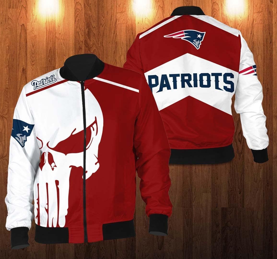 New-England-Patriots-Punisher-Skull-Bomber-Jacket-1