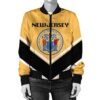 New Hampshire Coat Of Arms Women Bomber Jacket Lucian Style JW5 Bomber Jacket