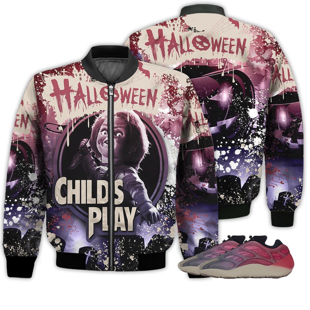 New Kicks Shirt Yz 700 V3 Fade Carbon - Halloween Child's Play Chucky - V3 Fade Carbon 700s Gifts Unisex Matching 3D Bomber Jacket New Kicks Shirt Yz 700 V3 Fade Carbon - Halloween Child's Play Chucky - V3 Fade Carbon 700s Gifts Unisex Matching 3D Bomber Jacket