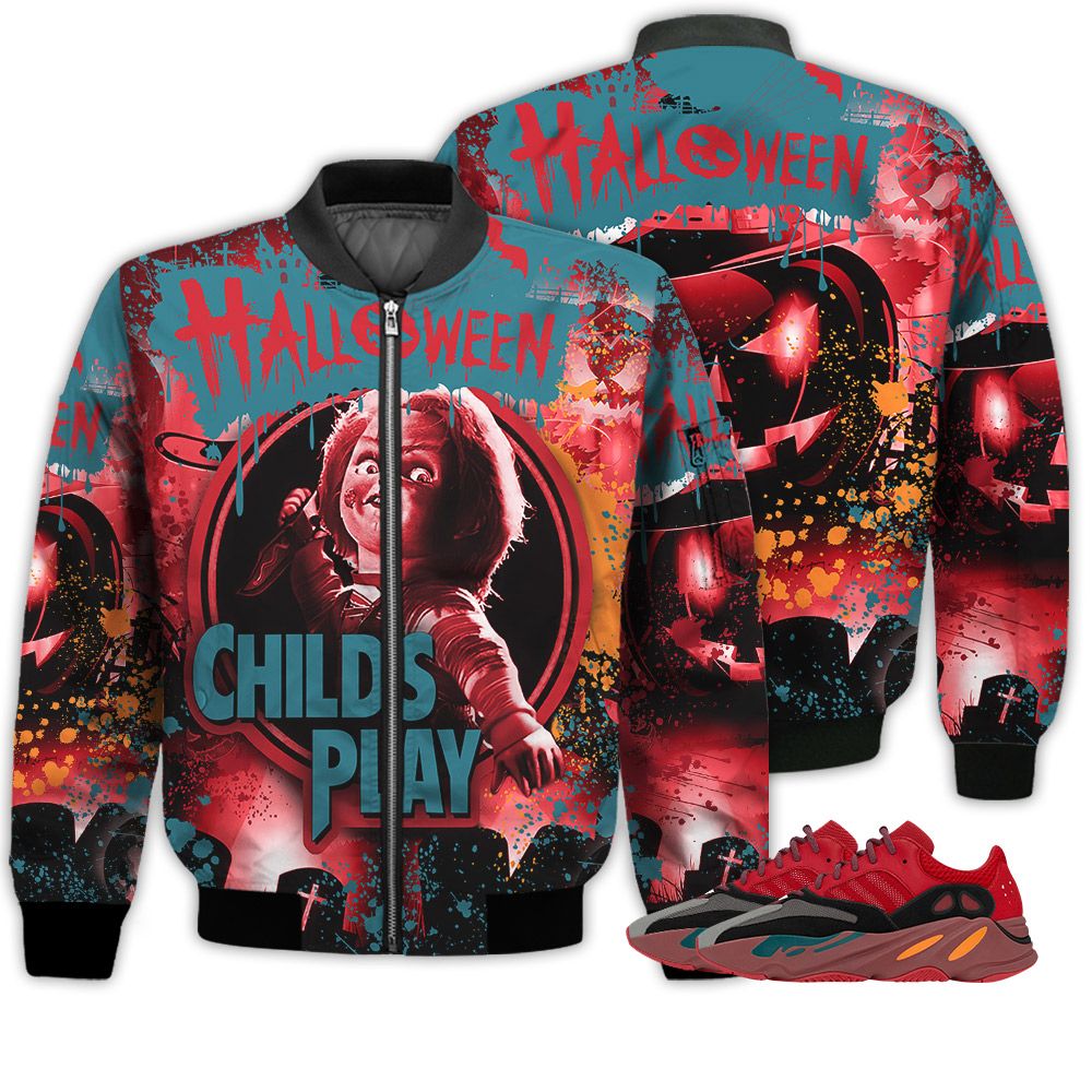 New Kicks Shirt Yz Boost 700 Hi-Res Red - Halloween Child's Play Chucky - Hi-Res Red 700s Gifts Unisex Matching 3D Bomber Jacket New Kicks Shirt Yz Boost 700 Hi-Res Red - Halloween Child's Play Chucky - Hi-Res Red 700s Gifts Unisex Matching 3D Bomber Jacket