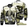New Kicks Shirt Yz Slide Resin - Halloween Child's Play Chucky - Slide Resin Gifts Unisex Matching 3D Bomber Jacket