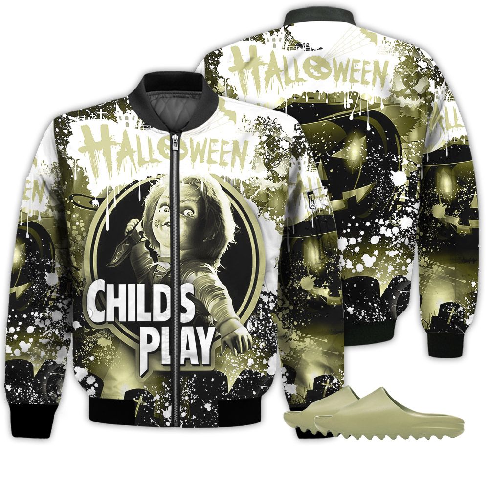 New Kicks Shirt Yz Slide Resin - Halloween Child's Play Chucky - Slide Resin Gifts Unisex Matching 3D Bomber Jacket New Kicks Shirt Yz Slide Resin - Halloween Child's Play Chucky - Slide Resin Gifts Unisex Matching 3D Bomber Jacket