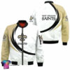New Orleans Saints All Over Printed Bomber Jacket