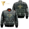 New Orleans Saints Ugly Christmas Full Printing Bomber Jacket