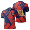 New South Wales Coat Of Arms Polo Shirt Rockie J5W