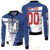 New York Giants Eli Manning 10 Nfl Signed Personalized 3D Bomber Jacket