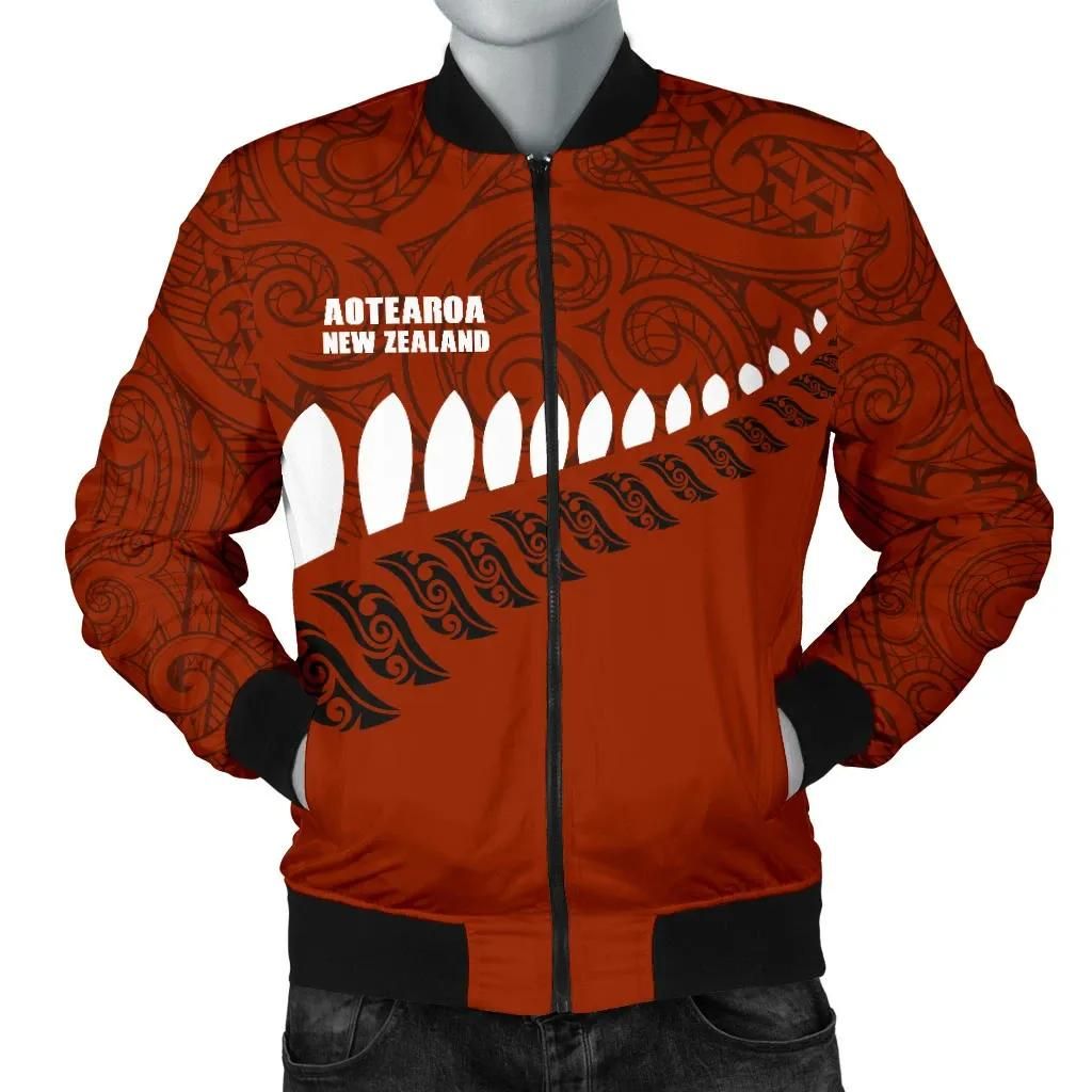 New Zealand - Aotearoa 4th Bomber Jacket A6 Bomber Jacket New Zealand - Aotearoa 4th Bomber Jacket A6 Bomber Jacket