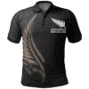 New Zealand Aotearoa - Maori Fern Tattoo Polo Shirt A7