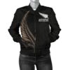 New Zealand - Maori Fern Tattoo Women's Bomber Jacket A7 Bomber Jacket