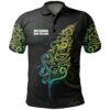 New Zealand Polo Shirt Colored Light Fern A11