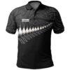 New Zealand Polo Shirt Rugby Silver Fern A11