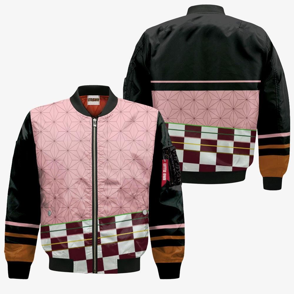 Nezuko-Kamado-Bomber-Jacket-Custom-KNY-Cosplay-Costumes-Bomber-Jacket-2