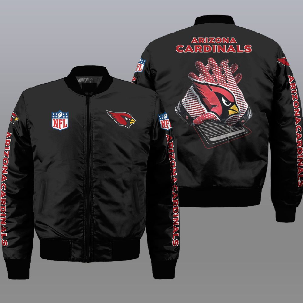 Nfl Arizona Cardinals 3D Bomber Jacket 2 Nfl Arizona Cardinals 3D Bomber Jacket 2