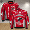 Nfl Atlanta Falcons All Over Printed Bomber Jacket