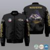 Nfl Baltimore Ravens 3D Bomber Jacket