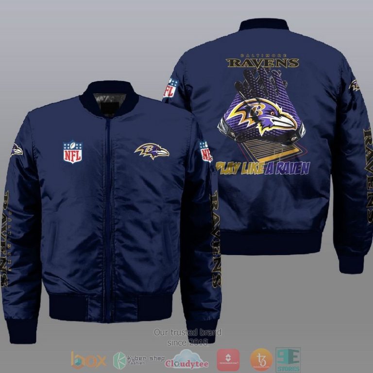 Nfl-Baltimore-Ravens-Play-Like-A-Raven-Bomber-Jacket-1