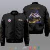 Nfl Baltimore Ravens Play Like A Raven Bomber Jacket