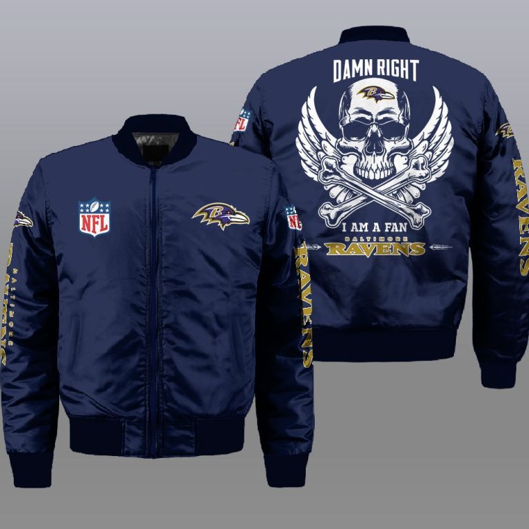 Nfl-Baltimore-Ravens-Wings-Skull-3D-Bomber-Jacket-1