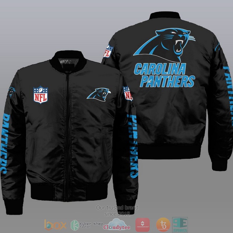 Nfl Carolina Panthers Bomber Jacket Nfl Carolina Panthers Bomber Jacket