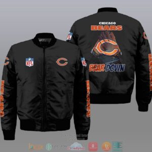 Nfl Chicago Bears Bear Down Bomber Jacket