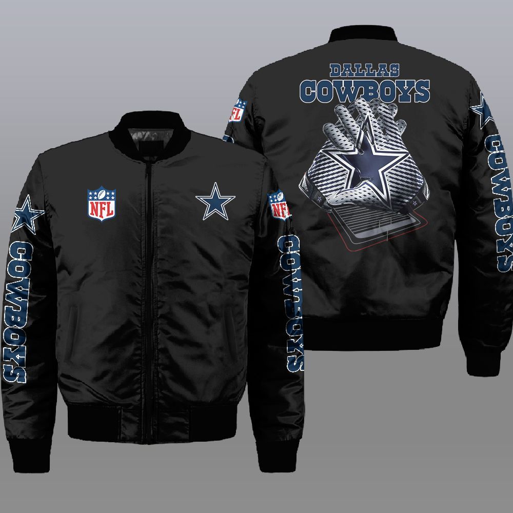 Nfl Dallas Cowboys 3D Bomber Jacket Nfl Dallas Cowboys 3D Bomber Jacket