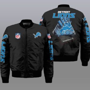 Nfl Detroit Lions 3D Bomber Jacket
