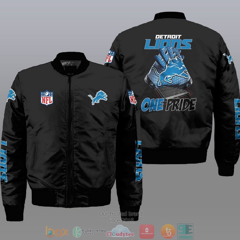 Nfl Detroit Lions One Pride Bomber Jacket Nfl Detroit Lions One Pride Bomber Jacket
