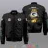 Nfl Green Bay Packers Go Pack Go Bomber Jacket