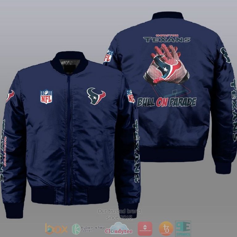 Nfl-Houston-Texans-Bull-On-Parade-Bomber-Jacket-1