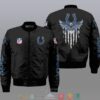 Nfl Indianapolis Colts Eagle Thin Line Flag Bomber Jacket