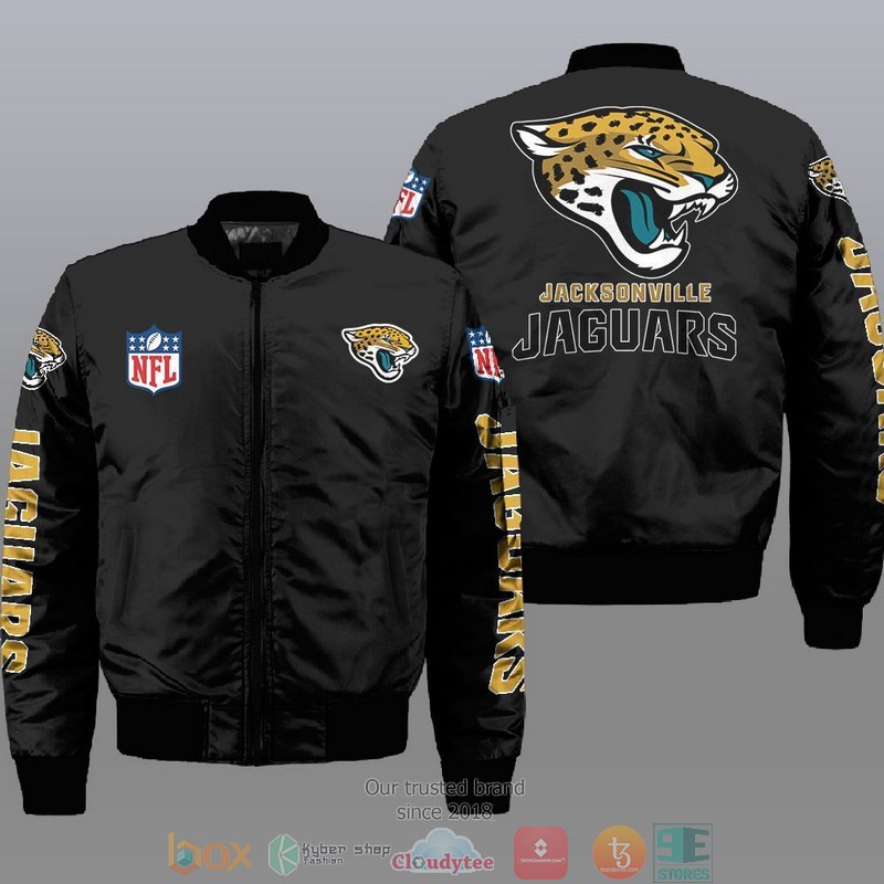 Nfl Jacksonville Jaguars Bomber Jacket Nfl Jacksonville Jaguars Bomber Jacket