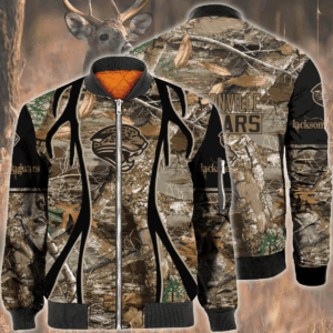 Nfl Jacksonville Jaguars Hunting Bomber Jacket