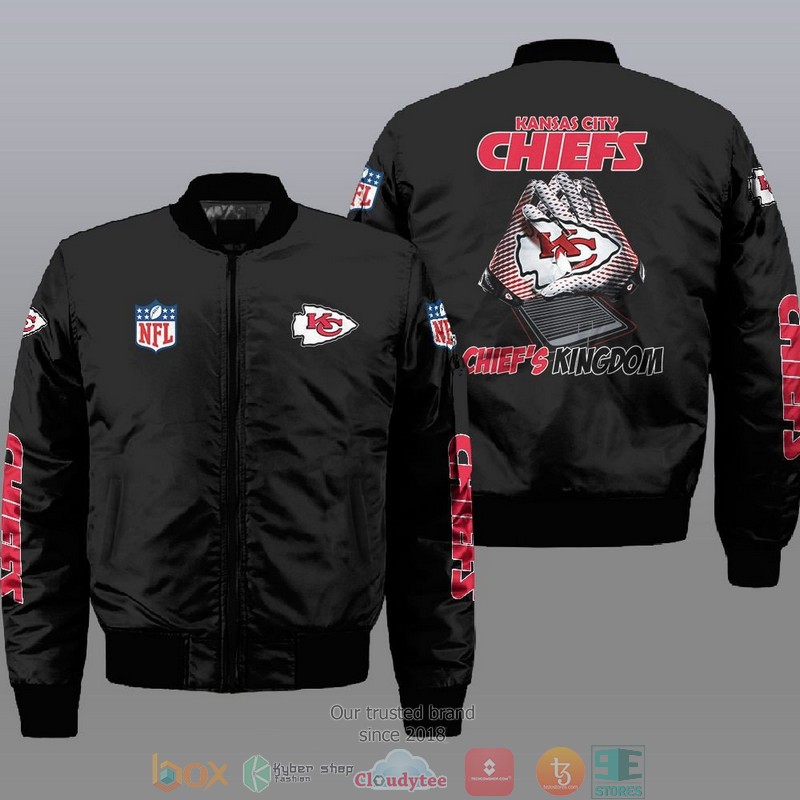 Nfl Kansas City Chiefs Chiefs Kingdom Bomber Jacket Nfl Kansas City Chiefs Chiefs Kingdom Bomber Jacket