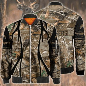 Nfl Los Angeles Chargers Hunting Bomber Jacket