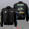 Nfl Los Angeles Chargers Led The Charge Bomber Jacket