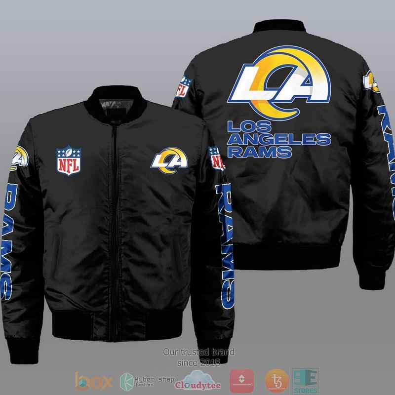 Nfl Los Angeles Rams Bomber Jacket Nfl Los Angeles Rams Bomber Jacket
