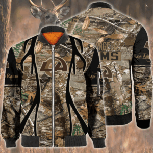 Nfl Los Angeles Rams Hunting Bomber Jacket