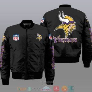 Nfl Minnesota Vikings Bomber Jacket
