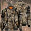 Nfl New England Patriots Hunting Bomber Jacket