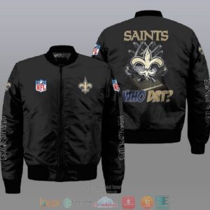 Nfl New Orleans Saint Who Dat Bomber Jacket