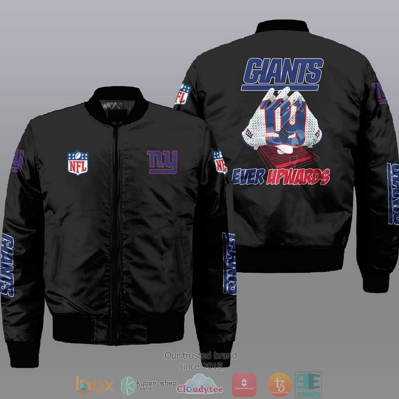 Nfl New York Giants Ever Upwards Bomber Jacket Nfl New York Giants Ever Upwards Bomber Jacket