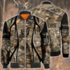 Nfl Oakland Raiders Hunting Bomber Jacket