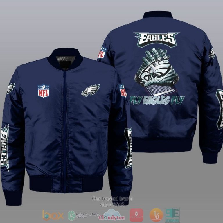 Nfl-Philadelphia-Eagles-Fly-Eagles-Fly-Bomber-Jacket-1