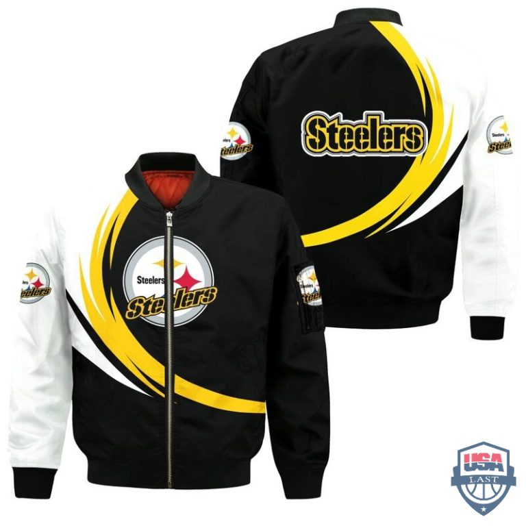 Nfl-Pittsburgh-Steelers-Curve-Design-Bomber-Jacket-1