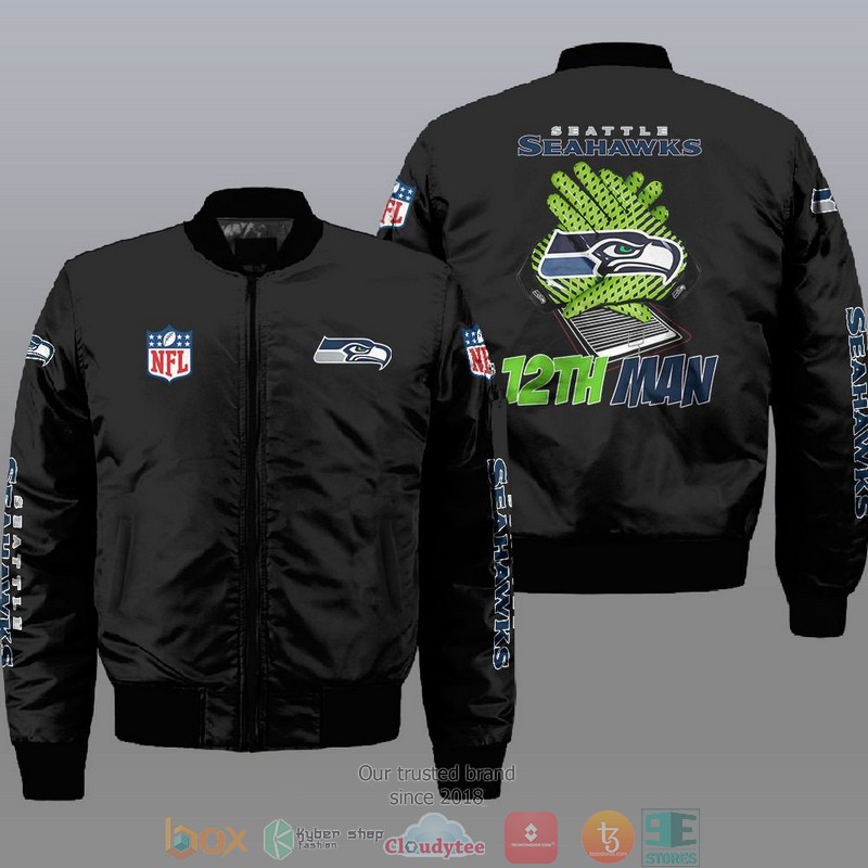 Nfl Seattle Seahawks 12Th Man Bomber Jacket Nfl Seattle Seahawks 12Th Man Bomber Jacket
