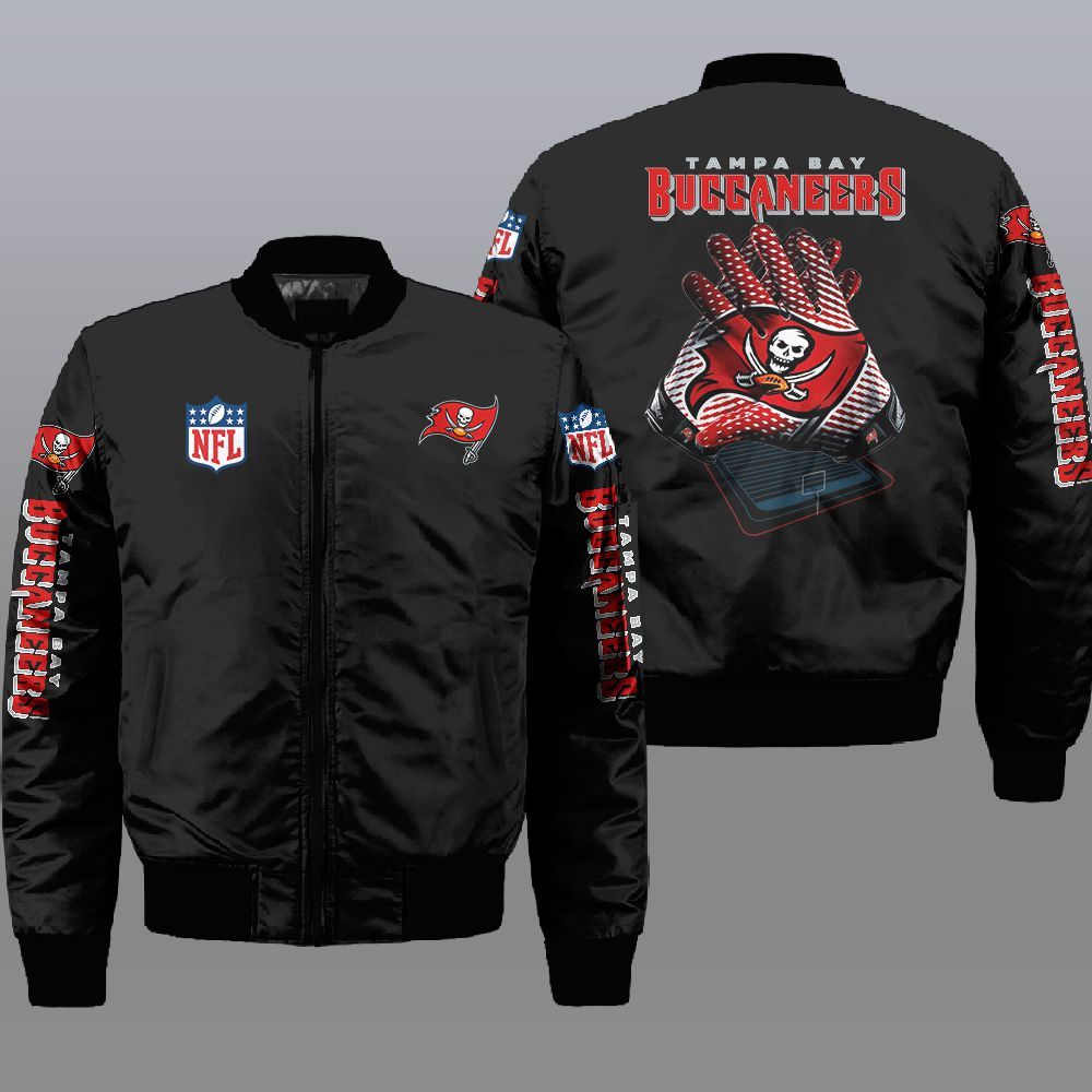 Nfl Tampa Bay Buccaneers 3D Bomber Jacket Nfl Tampa Bay Buccaneers 3D Bomber Jacket