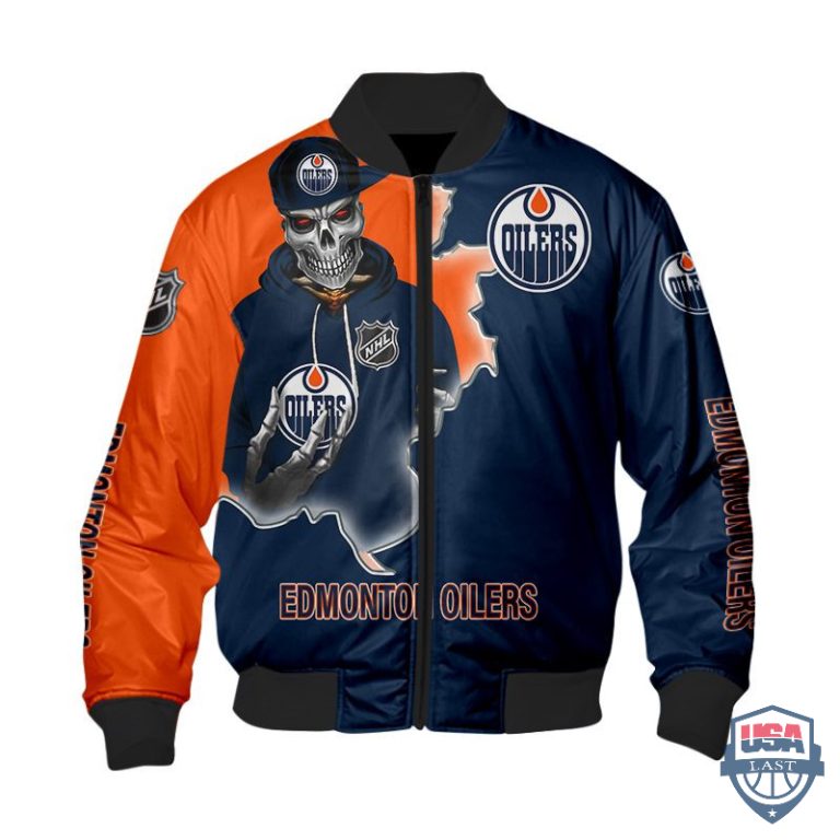 Nhl-Edmonton-Oilers-Death-Skull-Bomber-Jacket-1