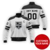 Nhl Los Angeles Kings Team Personalized 3D Bomber Jacket