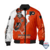 Nhl Philadelphia Flyers Death Skull Bomber Jacket