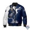 Nhl Tampa Bay Lightning Death Skull Bomber Jacket